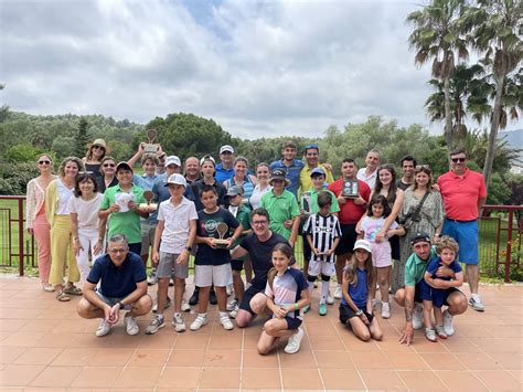 Fiesta Del Golf En Familia Con El Trofeo Padres E Hijos Mediterráneo