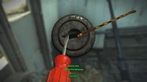 Fallout 4 How To Pick Locks Twinfinite