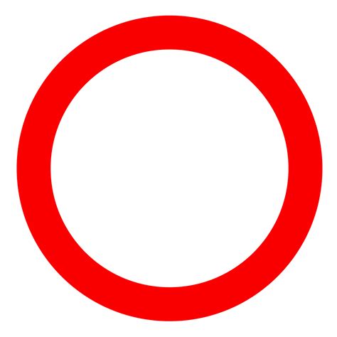 Red Circle Free Png Images