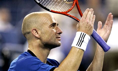 Sports Celebrity Andre Agassi American Professional