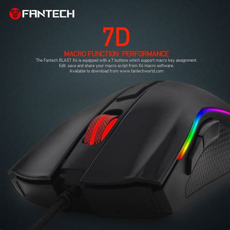 Fantech X4s Titan Gaming Mouse Jordan