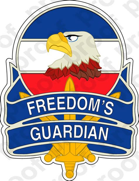Sticker Us Army Freedoms Guardian A Mc Graphic Decals