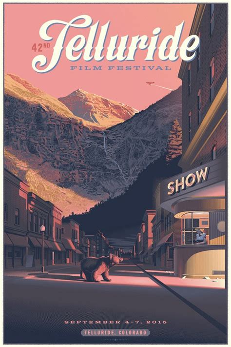 See Laurent Durieuxs Stunning 2015 Telluride Film Festival Poster