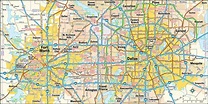 Dallas Map - Guide to Dallas, Texas
