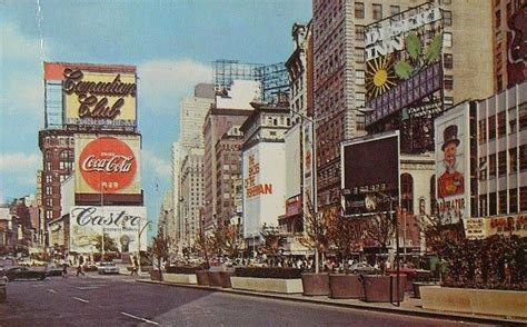pictures of times square in the 1960s nyc times square times square new york times square