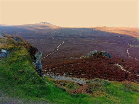 The Scottish Moors View From Atop Of The Mountain Picture Of