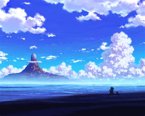 Anime Landscape Wallpaper 1280x1024 Download Hd Wallpaper