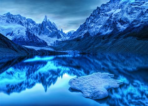 2560x1440 Resolution Snow Covered Mountains In Hdr Photography Hd