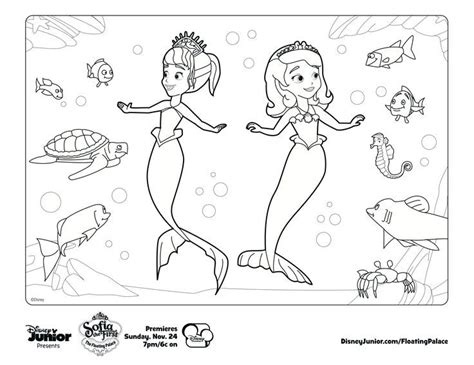 Color in sophie's picture using as many beautiful colors coloring page as you want to make it stand out! 10 Sofia The First Mermaid Coloring Pages Uncategorized ...