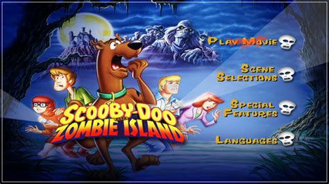 Scooby Doo On Zombie Island 1998 Dvd Menus