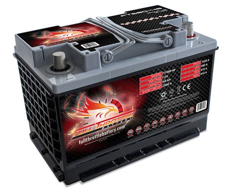 Full Throttle Ft680 48 High Performance Agm Battery Pasmag Is The