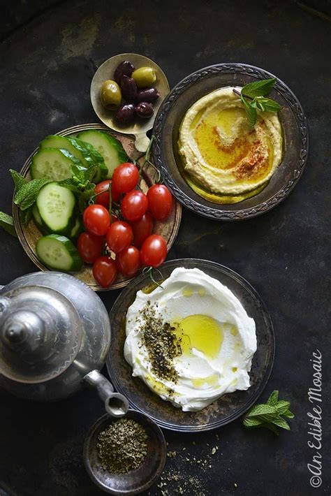 The building blocks of eggplant shakshuka; Typical Arabic or Middle Eastern Breakfast in 2020 ...