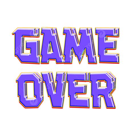Game Over Png Transparent Modern Game Over New Games Games Over
