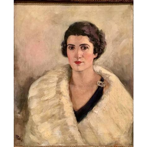 Early 20th Century Original Oil Painting Female Portrait Framed