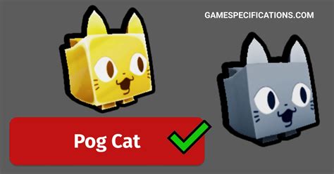 How To Get Pet Simulator X Pog Cat Game Specifications