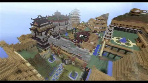 Minecraft China Town By Fischsuppe Youtube