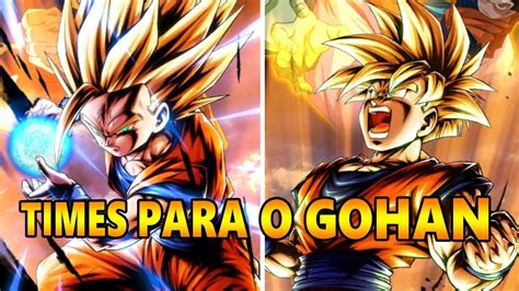 At the same time, players will be immersed entirely in dragon ball's world and participate in beautiful matches. TIMES PARA O GOHAN COM TRANSFORMAÇÃO - DRAGON BALL LEGENDS - YouTube