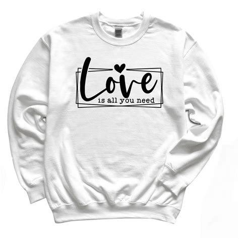 Love Sweatshirt Bible Verse Sweater Christian Sweatshirt Religious