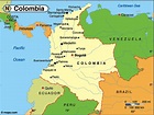 map of Columbia | Maps | Pinterest | Columbia south america, Columbia ...