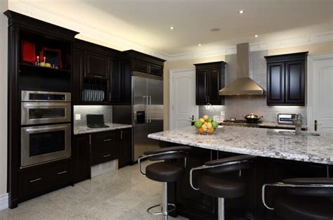 There are many different residence external style that ranges on the oriental style pictures of black kitchen cabinets towards more sophisticated in addition to stylish european scenery. Why Black Kitchen Cabinets Are Popular - MidCityEast