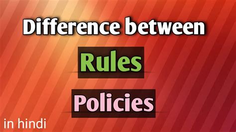 So, before you bid or buy on ebay, read our policies for buyers listed below. POLICIES AND RULES | difference between rules and policies ...