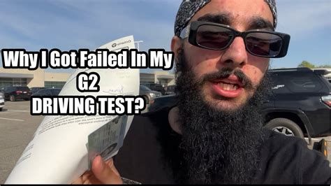 Got Failed In G2 Driving Test 😢 Dont Repeat These Mistakes Youtube