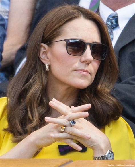 Kate Middleton S Ray Ban Chris Sunglasses In Tortoise Brown