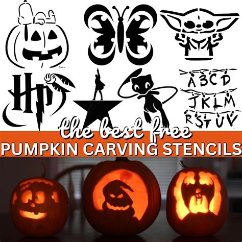 700 Free Pumpkin Carving Stencils And Printable Templates 45 Off