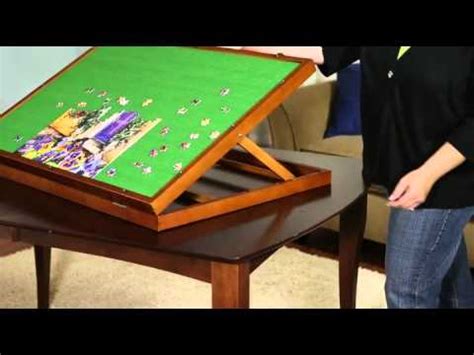 The drawers work great for laying out the pieces yet. Puzzleboard - Jigsaw Puzzle Storage Made Easy - YouTube