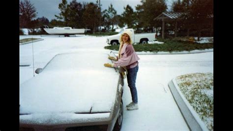 Photos Freak Snowstorm Hits Jacksonville In December