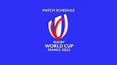 Rugby World Cup 2023 Match schedule - by host city