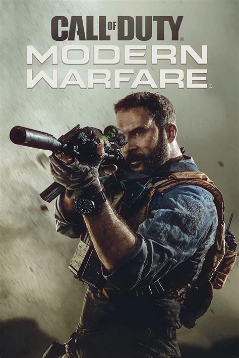 Call Of Duty Modern Warfare Game Poster My Hot Posters Poster Room