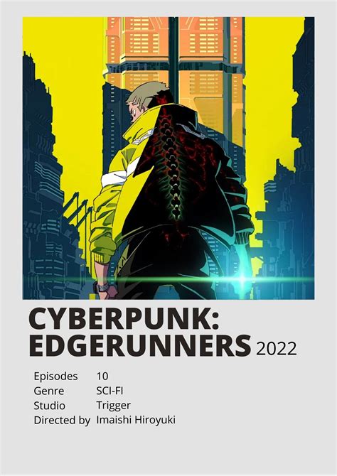 Cyberpunk Edgerunners Minimalist Polaroid Poster Artofit