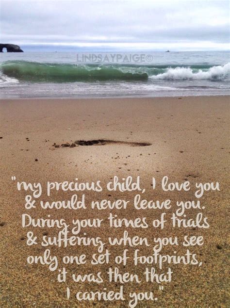 God Footprints In The Sand Quote Shortquotescc