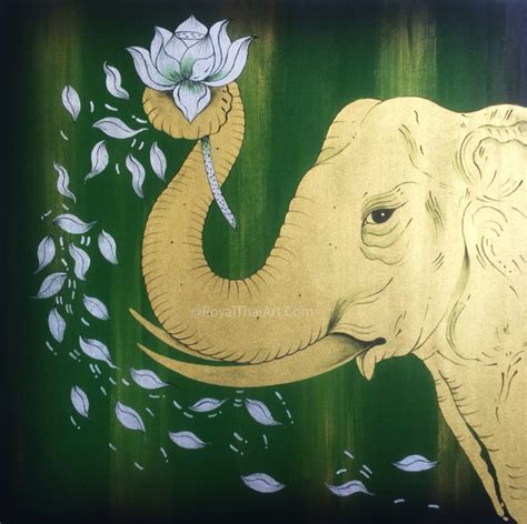 Best Elephant Portrait Painting Original Art Online