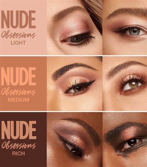 Huda Beauty Multi Light Nude Obsessions Eyeshadow Palette Harrods UK