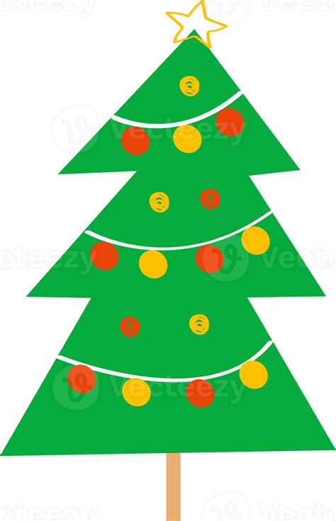 A Cute Christmas Tree 31379891 Png