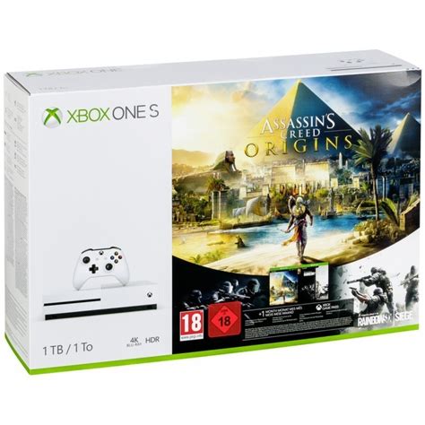 Microsoft Xbox One S 1tb Assassins Creed Origins Mängukonsoolid