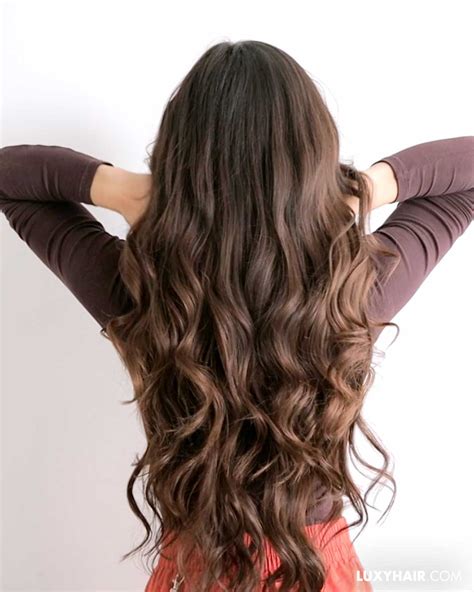 long wavy hair how to achieve perfect long wavy hairstyles luxy® hair