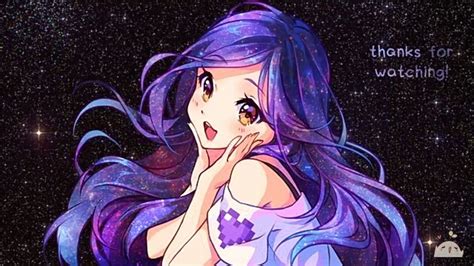 Galaxy Girl Gacha Anime Girl