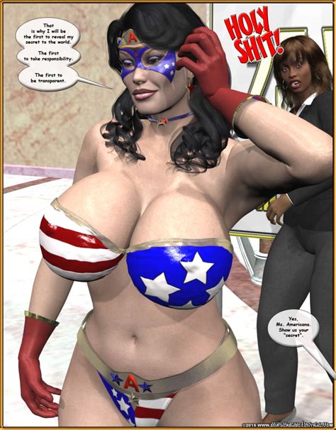 Page Central Comics Danger Babe Central D Ms Americana Mirror Mirror Erofus Sex And