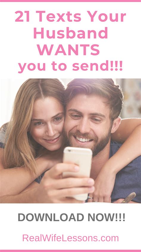 Texts Your Husband Wants You To Send Flirting With Your Husband