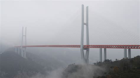 Worlds Highest Bridge Opens To Traffic In Southwest China High