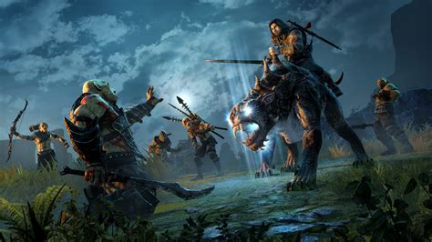 The bright lord skin power of shadow skin Middle Earth Shadow of Mordor Wallpapers ·① WallpaperTag