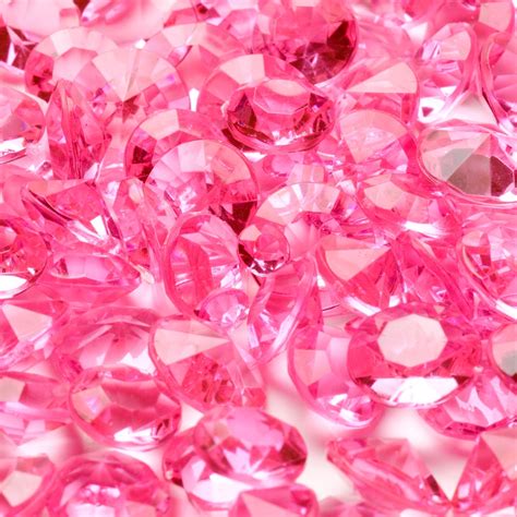 Pink Table Crystals By Favour Lane