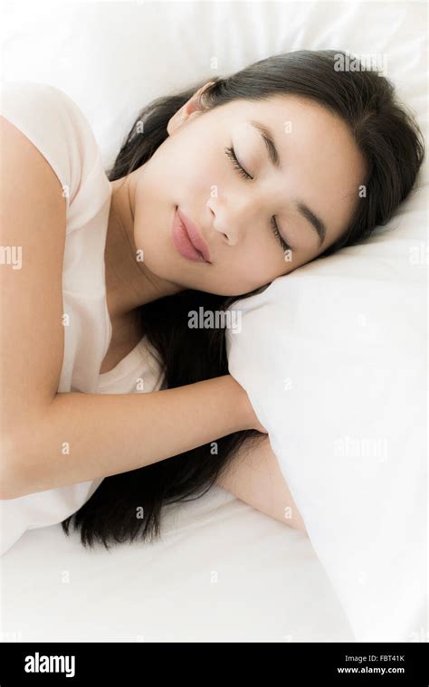 Woman Sleeping Peacefully Hi Res Stock Photography And Images Alamy