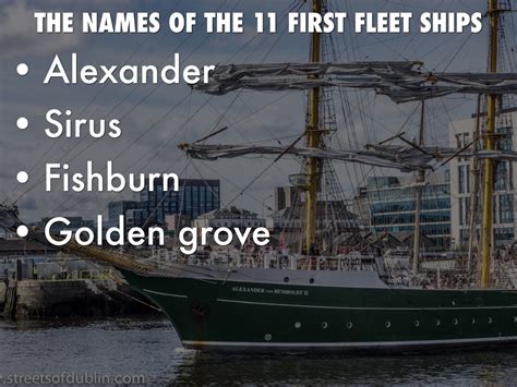 The Ships Of The First Fleet The First Fleet