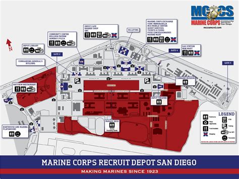 Base Access At Mcrd San Diego Bootcamp Usmc Bootcamp Recruit Training Mcrd