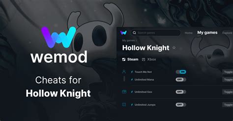 Hollow Knight Cheats And Trainers For Pc Wemod
