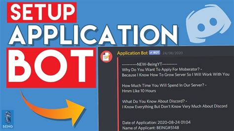 Application Bot No Coding Replit Without Coding Manage Staff Application In Seconds Youtube